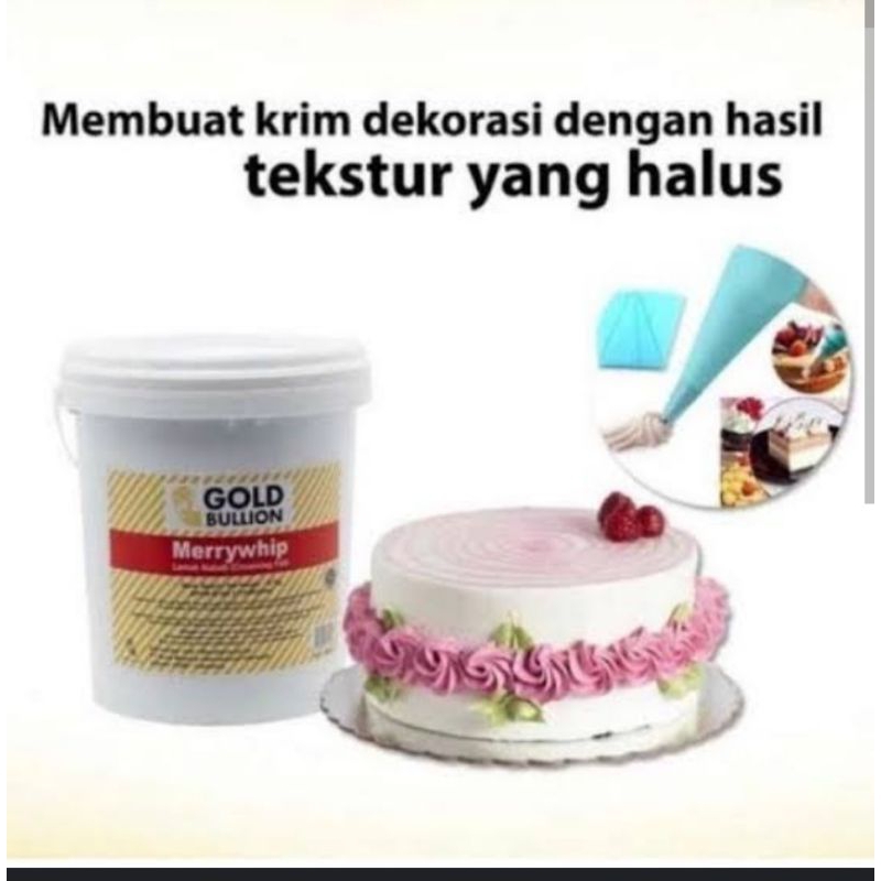 

Merrywhip gold bullion/Mentega Putih 1 kg