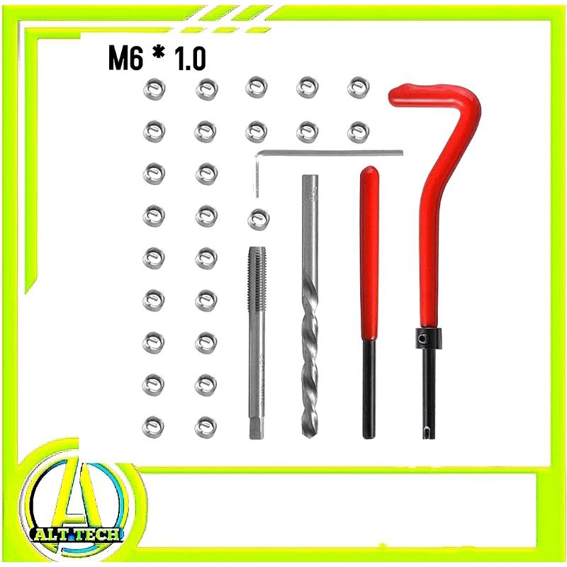 recoil set m6x1.0 paket komplit recoil set cocok untuk baut 10 cocok untuk baut CVT krengkes dll