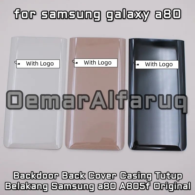 Backdoor Back Cover Casing Tutup Belakang Samsung a80 A805f Original