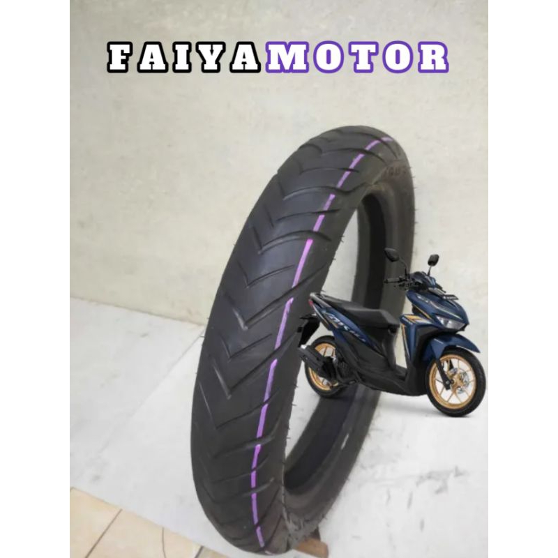 Ban Motor Non tubles standar ALL NEW VARIO 125 depan merk IRC ukuran 90/80 Ring 14

