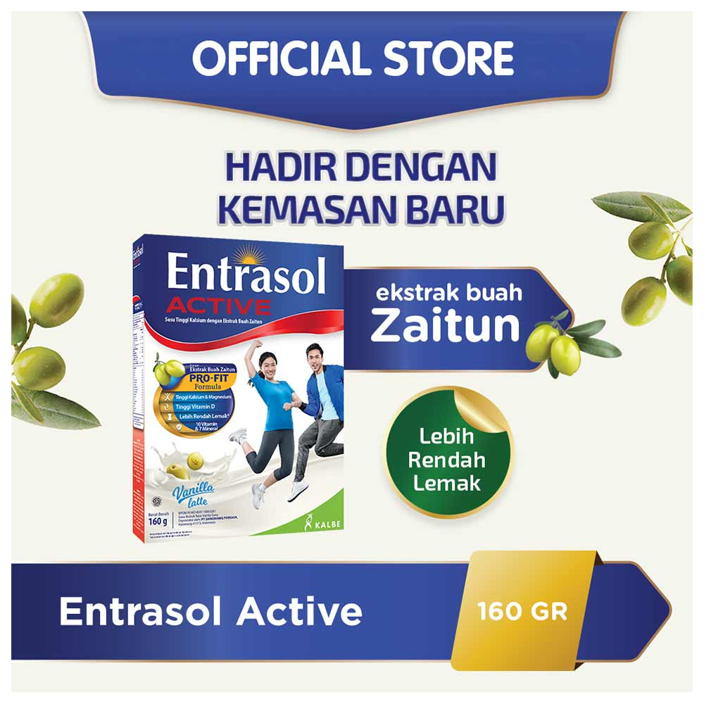 

Entrasol Active Vanila Latte 160gr