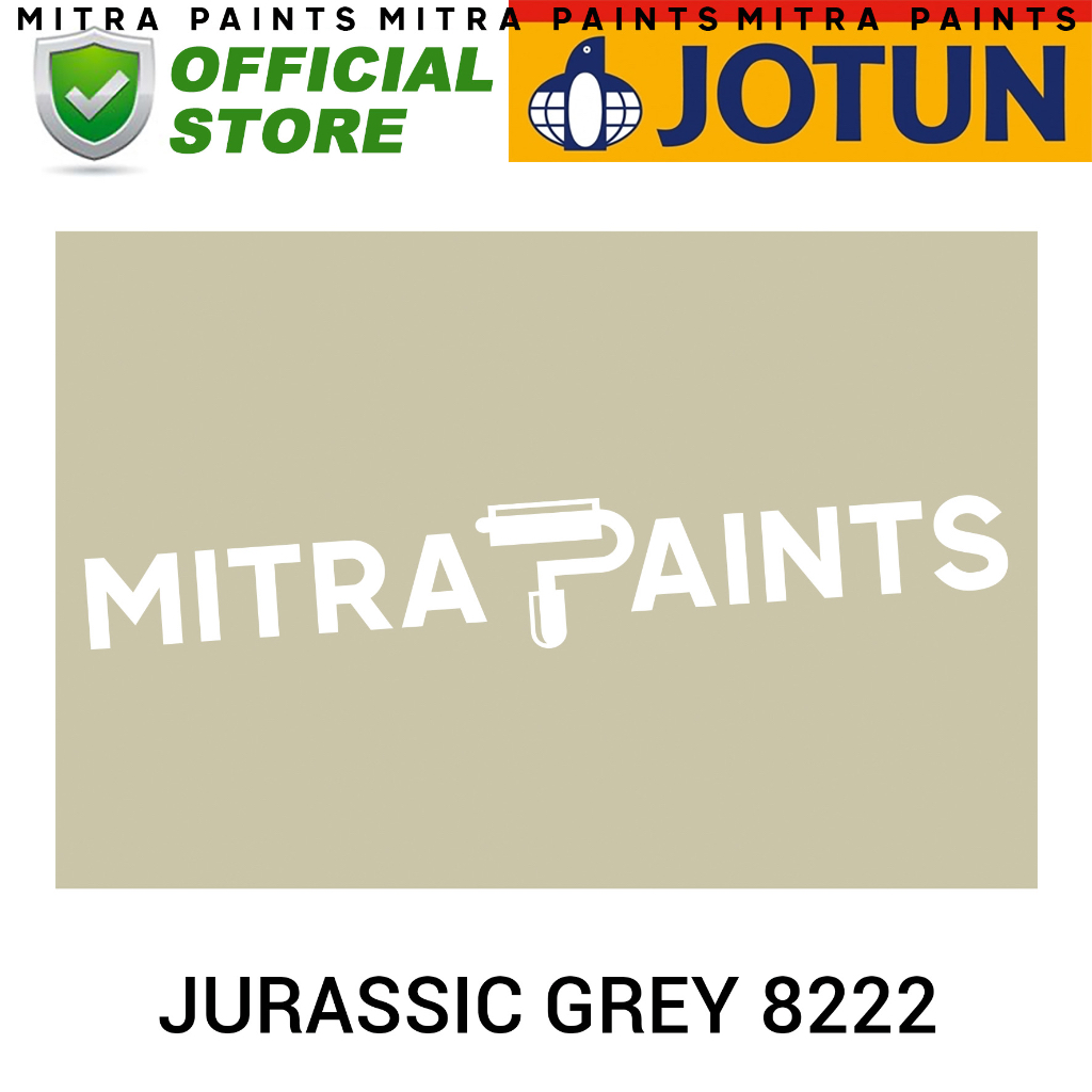 CAT TEMBOK JOTUN INTERIOR EKSTERIOR JURASSIC GREY 8222 / ABU HIJAU
