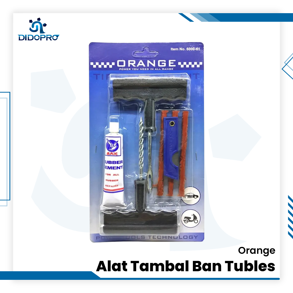 Alat Tambal Tubles / Alat Tambal Ban Tubles 1 Set