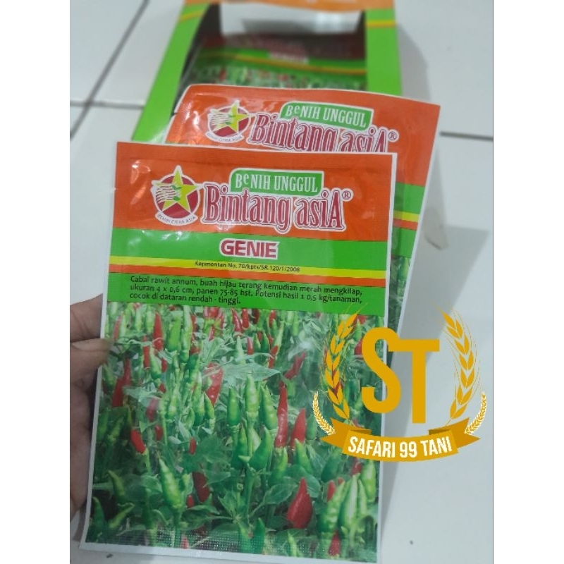 benih bibit unggul cabe rawit GENIE 10gr