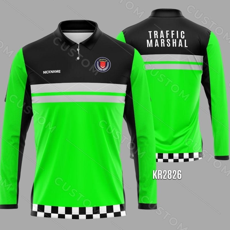Kaos Jersey Traffic Marshal Singapura KR2826