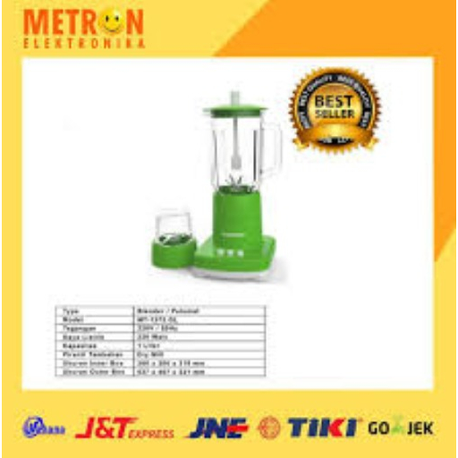 MASPION MT-1272 GL BLENDER GELAS KACA / MT 1272 GL / MT1272GL
