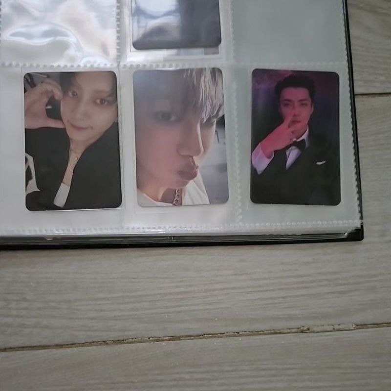EXO Exist photobook E ver pb cream soda photocard pc sehun kai chanyeol heart cheek pcy pout jas  jo