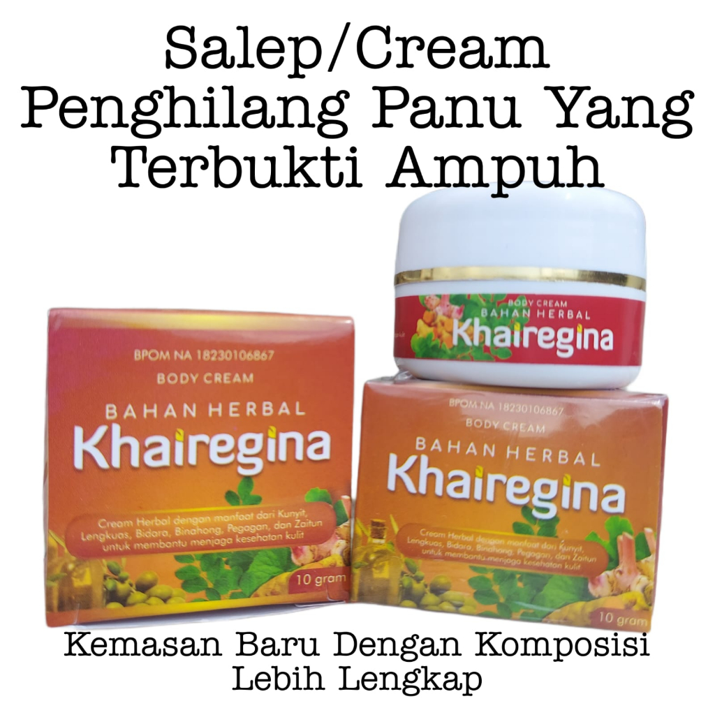 REGINA HERBAL Salep Cream Penghilang Panu Paling Ampuh