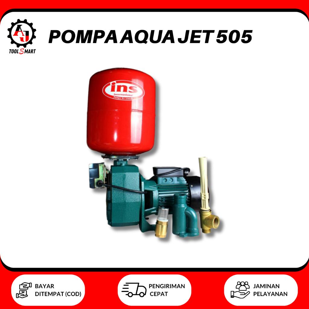 Pompa Air Aqua Jet 505 InterNasional 500 Watt Water Pump Ins