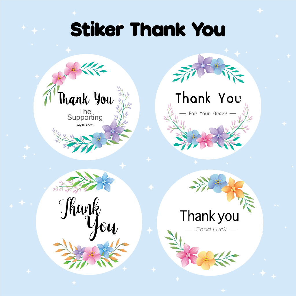 

Stiker Terima Kasih | Sticker Thank You Label | Vinyl Glossi