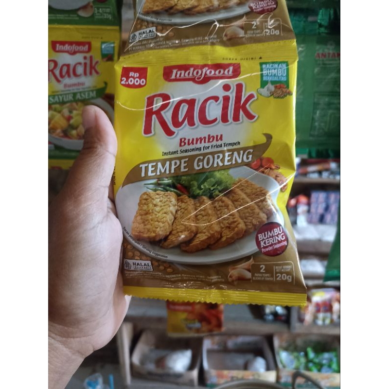 

Bumbu Racik Tempe Goreng 15 g