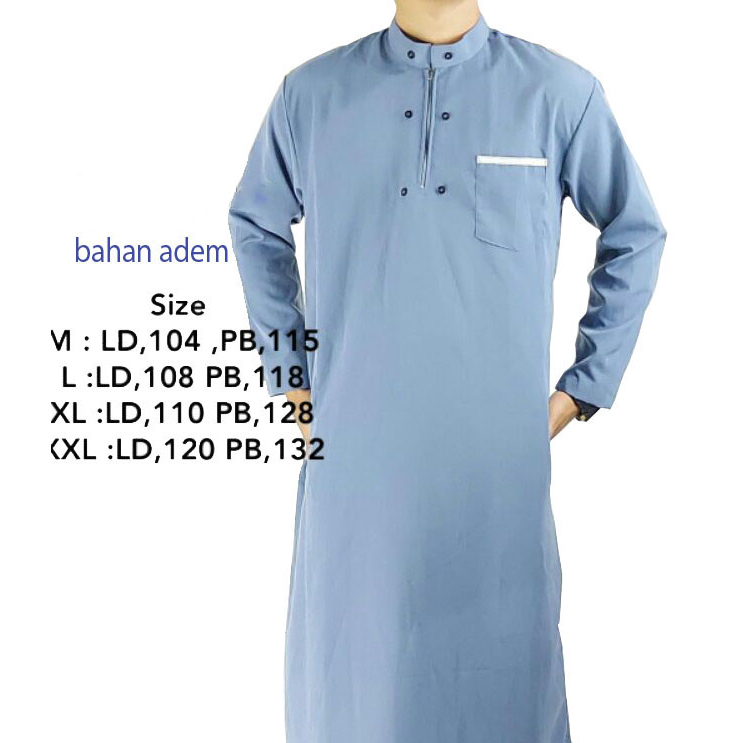 JUBAH GAMIS PRIA / JUBAH GAMIS DEWASA PRIA / GAMIS JUBAH PREMIUM