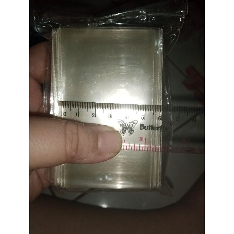 

plastik OP kaca dan segel acc