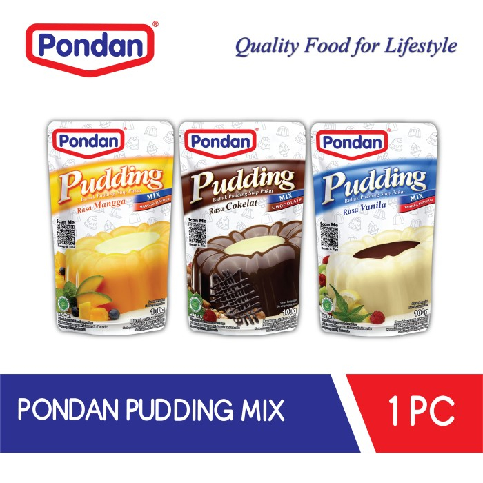 

pondan pudding 100 gram