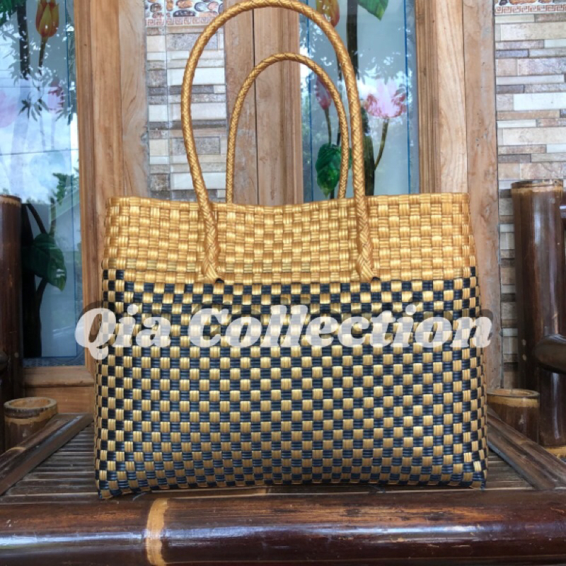 tas anyaman bali ! tas anyaman keben jali premium