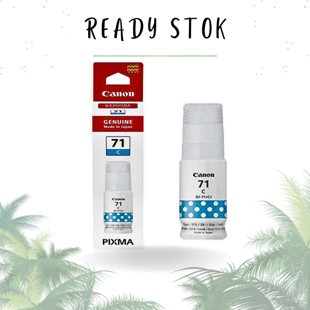 REFILL TINTA CANON PIXMA 71 BLUE/REFILL TINTA CANON BIRU(PCS)