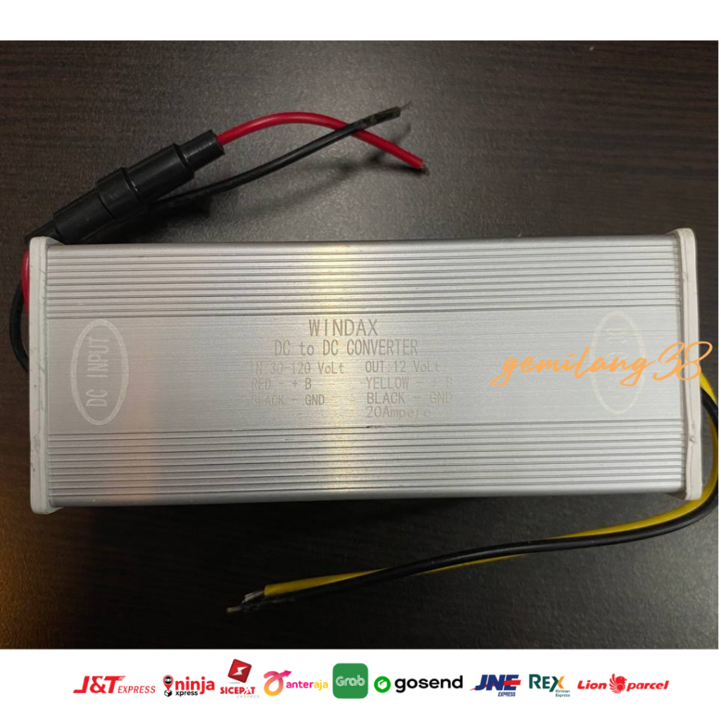 DC DC Converter 30-120V TO 12V 20A ( STEP DOWN 20A ) PII