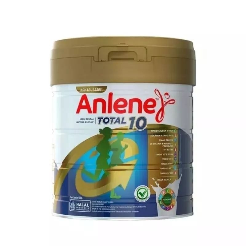 

Anlene total 10 susu vanila 400 gr gram