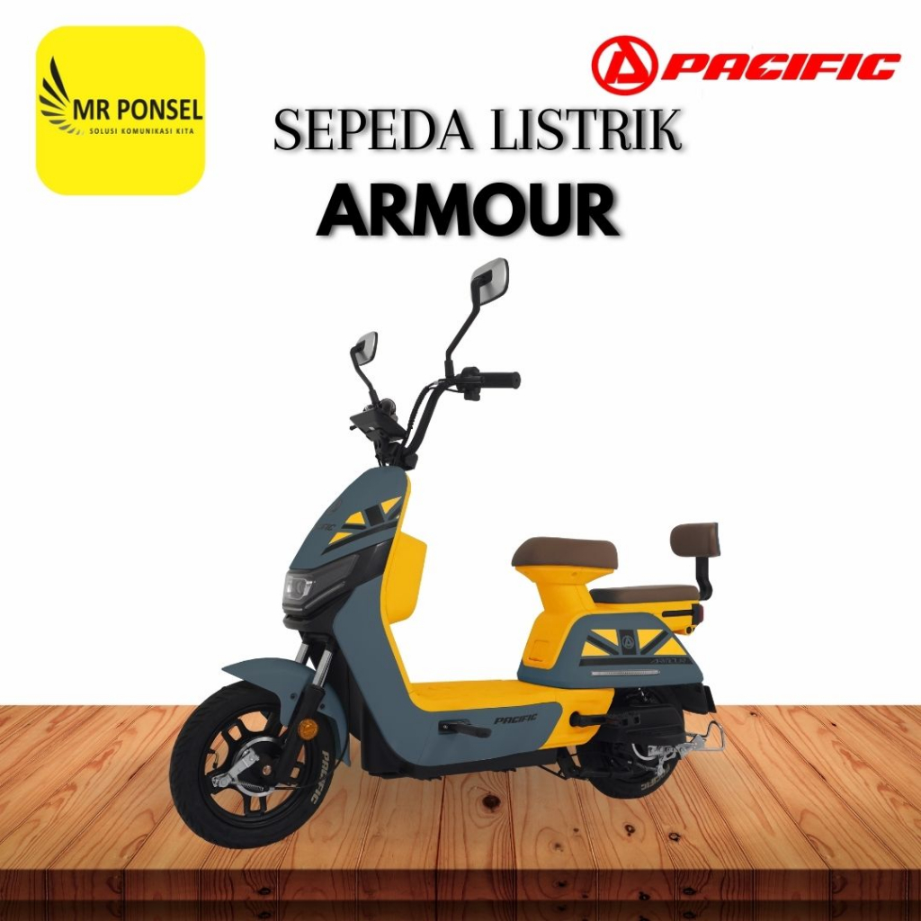 SEPEDA LISTRIK PACIFIC ARMOUR Garansi Resmi Pacific Exotic SEPEDA LISTRIK AMOUR