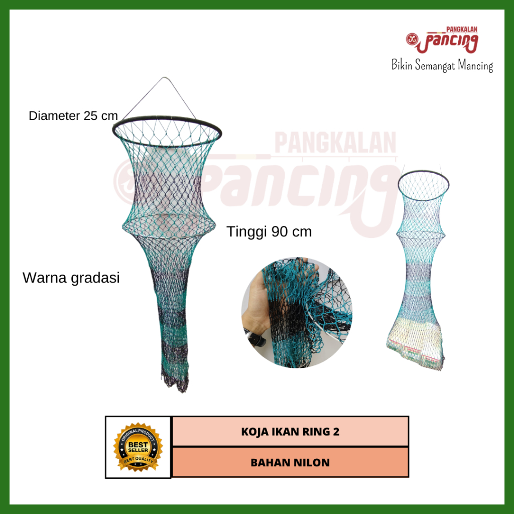 KOJA / KERAMBA IKAN RING 2 BAHAN NILON