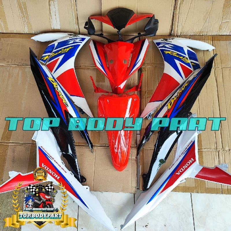 Cover body halus Honda Blade New 110 all warna