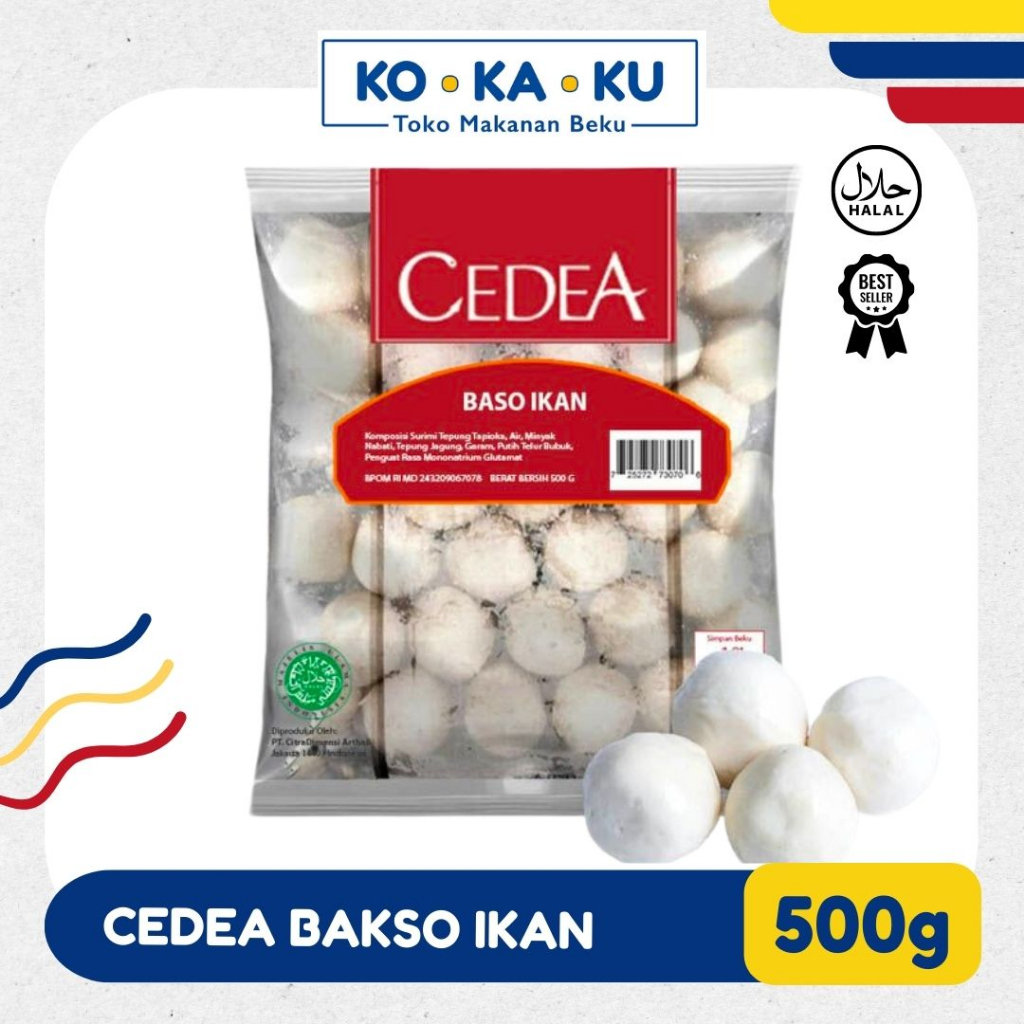 

Cedea Bakso Ikan Besar 500g