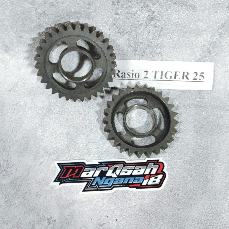GIGI RASIO TIGER 2 MATA 25 RASIO OPLOS PNP RACING MARQSAH