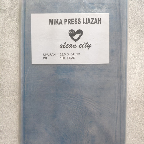 

PLASTIK PRESS MIKA FOLIO / PLASTIK MIKA FOLIO BUAT IJAZAH 1 LEMBAR