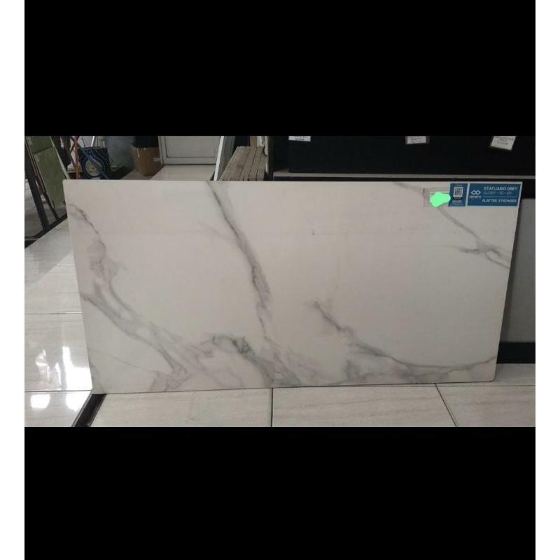 granit lantai kamar mandi kamar tidur dinding motif white marble Infiniti statuario grey 60x120