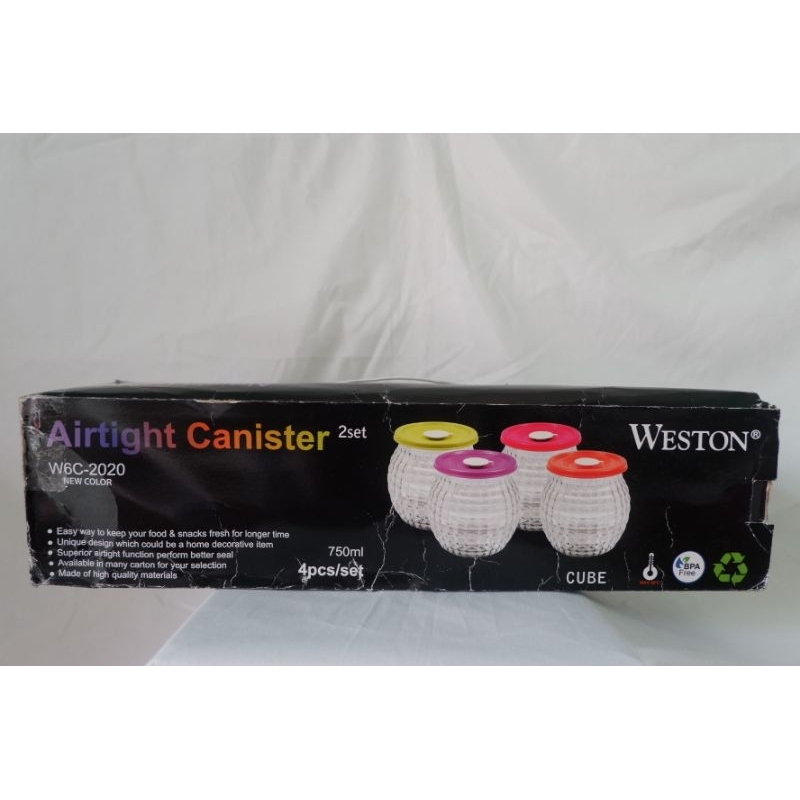 Toples Set Weston Canister