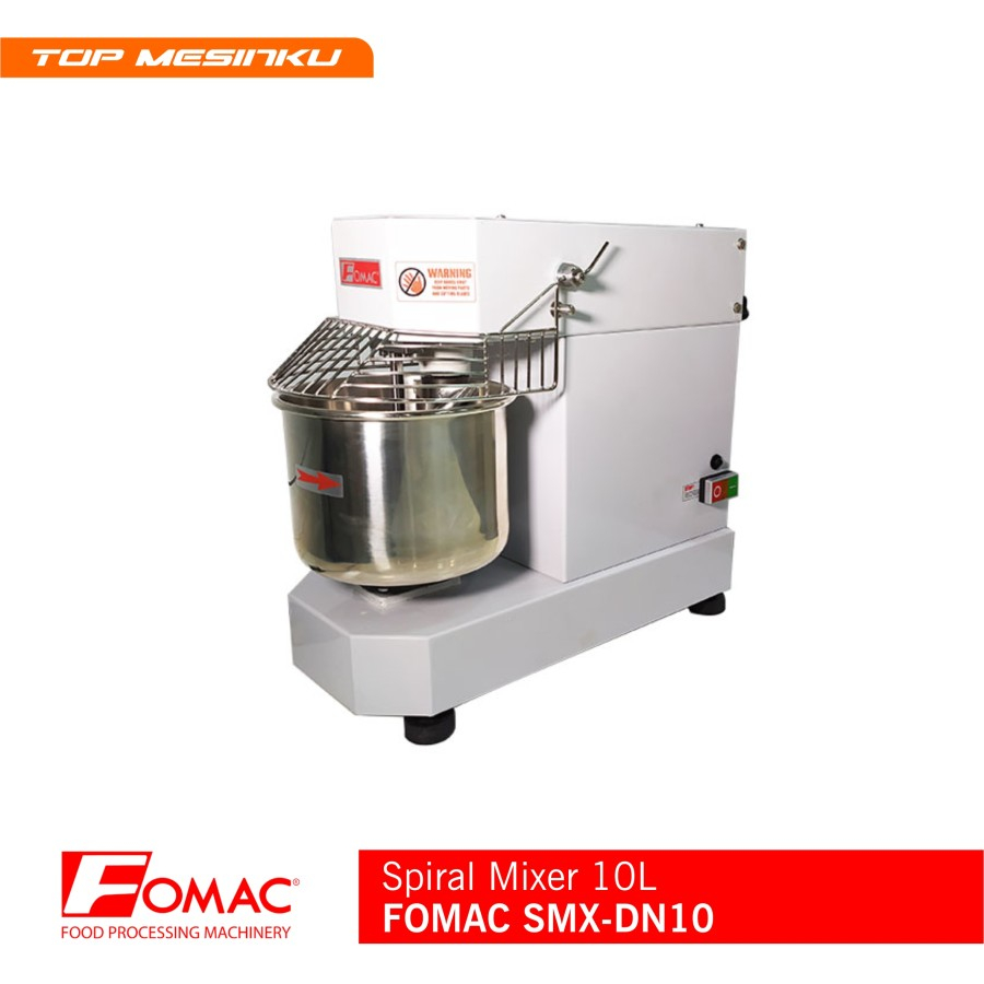 Spiral Mixer SMX-DN10 10 Liter - pengaduk adonan roti