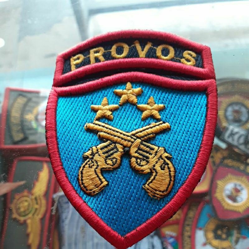 logo provos polri timbul 3D