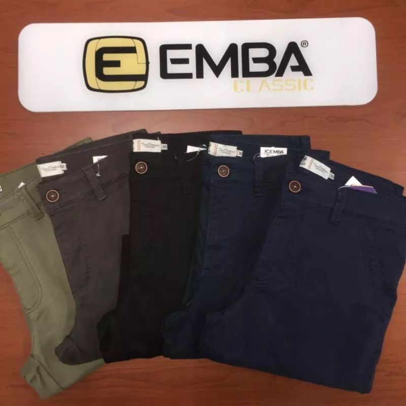 𝐄𝐌𝐁𝐀 Emba Classic Officer Original Pria