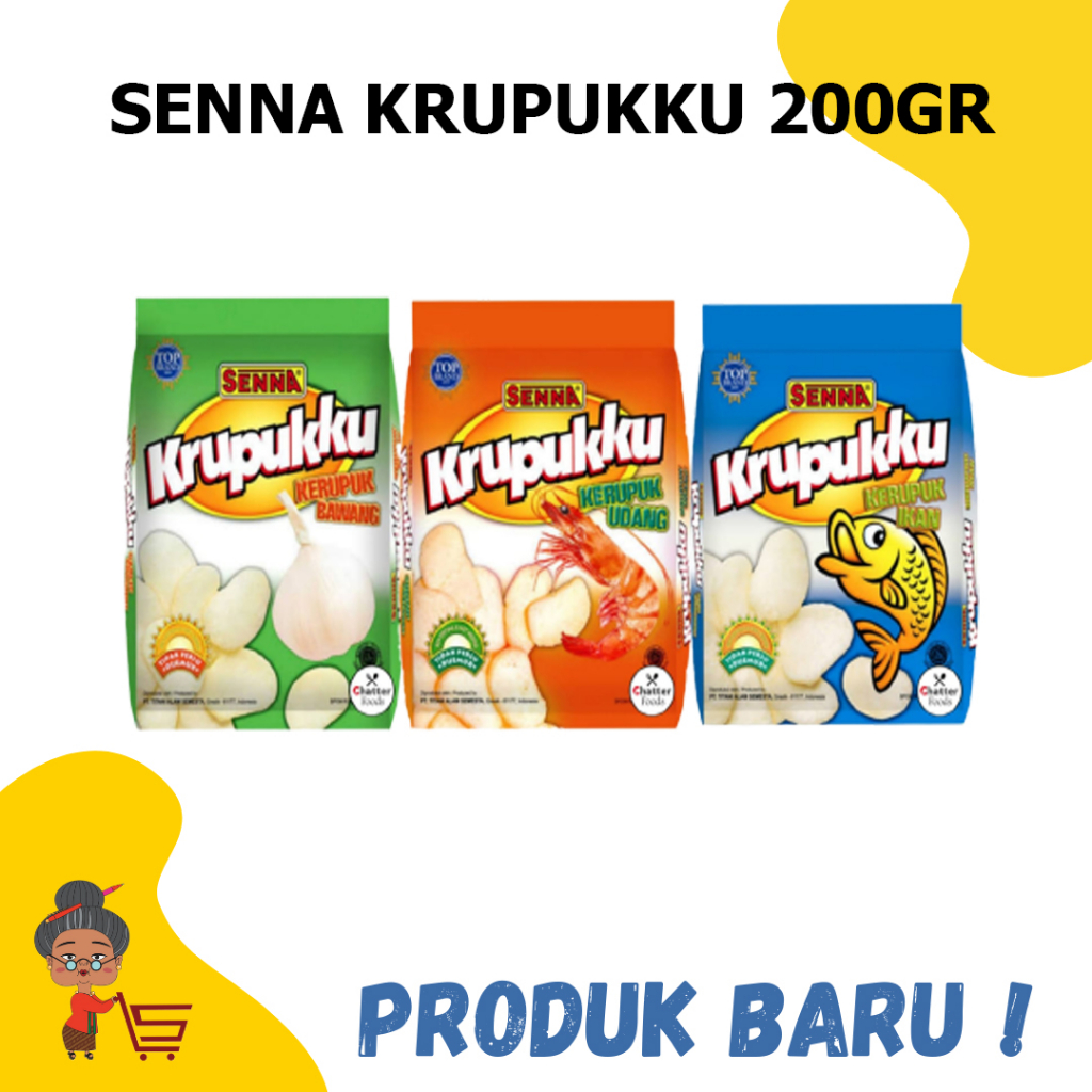 

SENNA KRUPUK KU 200GR / SENNA KRUPUKKU 200GR / SENNA / KRUPUKKU