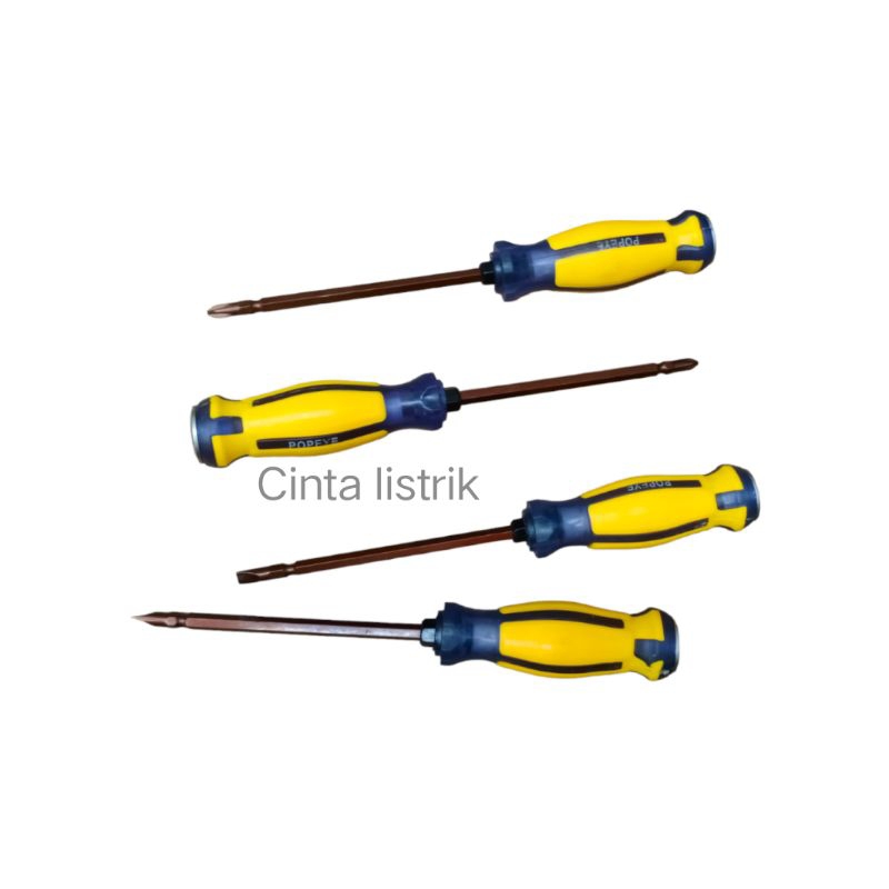 Obeng popeye Obeng plus minus