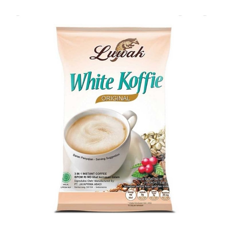 

Luwak White Koffie 1 Pack isi 10