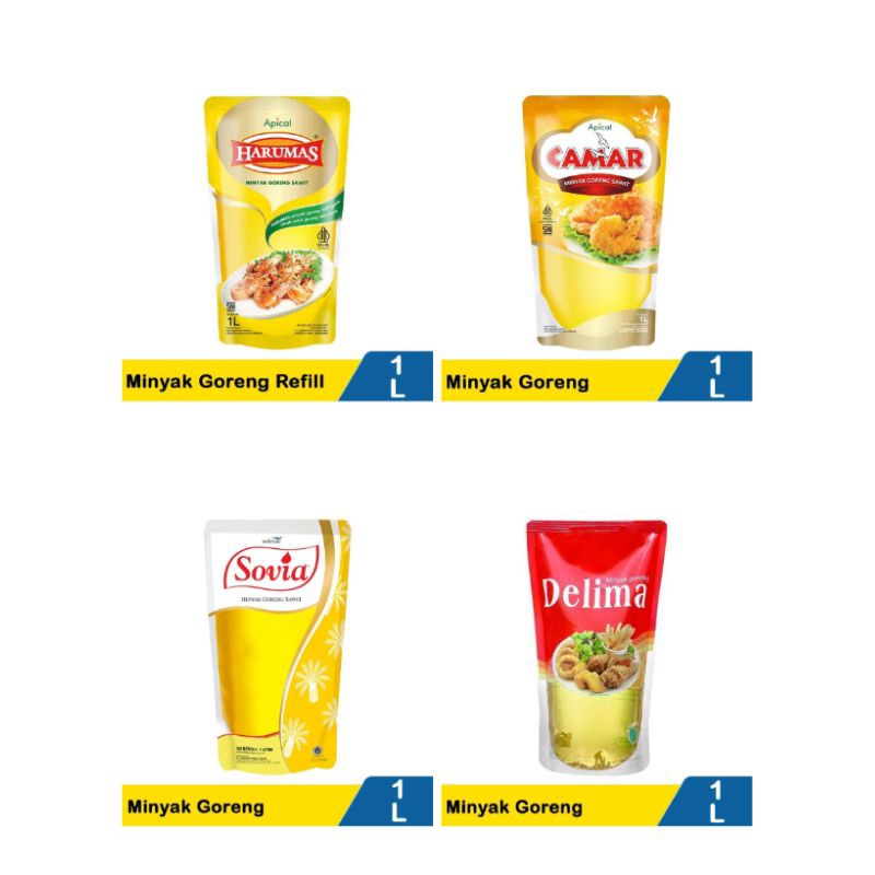 

Minyak goreng pouch 1lt