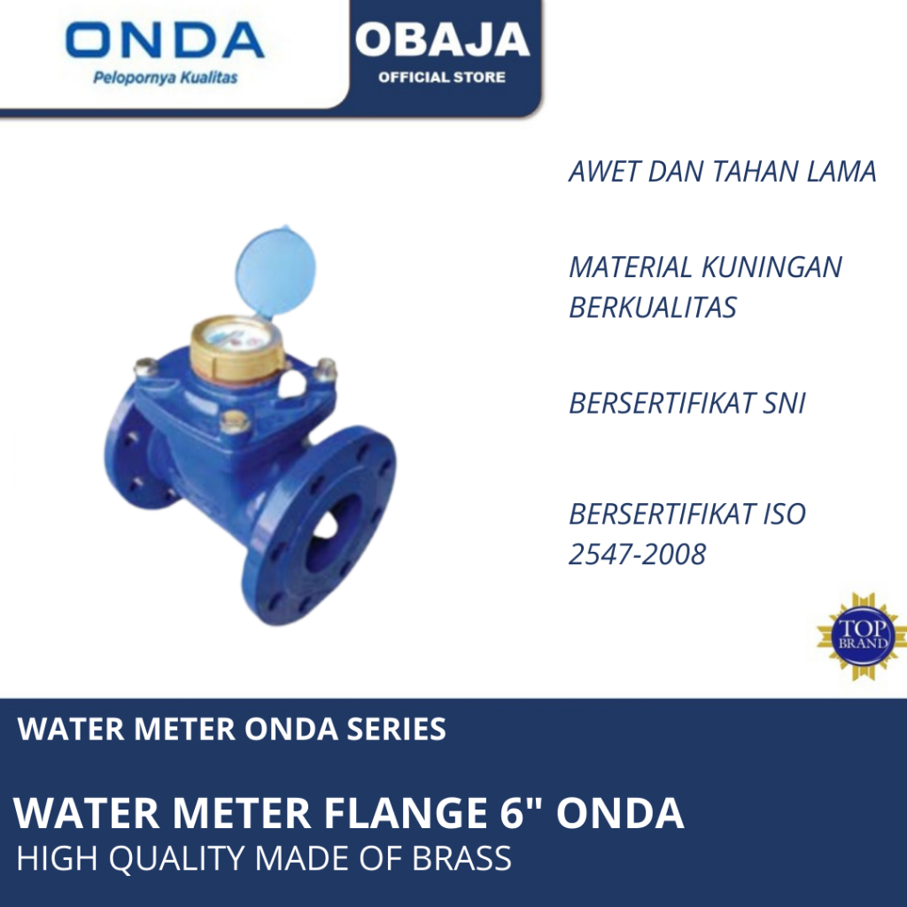 Onda WATER METER NANO FLANGE 6" Onda / WATER METER FLANGE Onda
