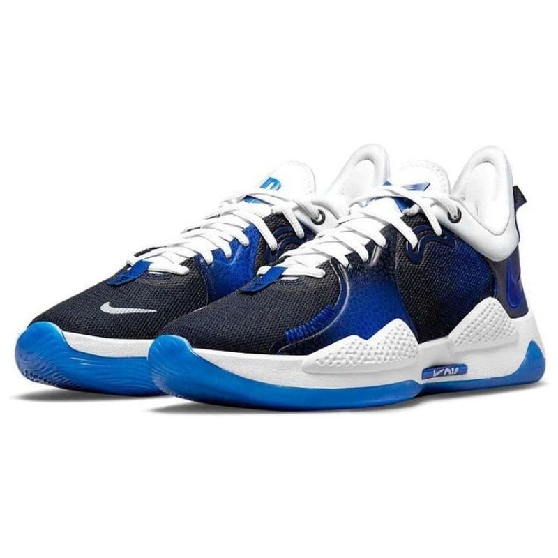 sepatu Nike paul george  "PG5X" //WHITE BLUE