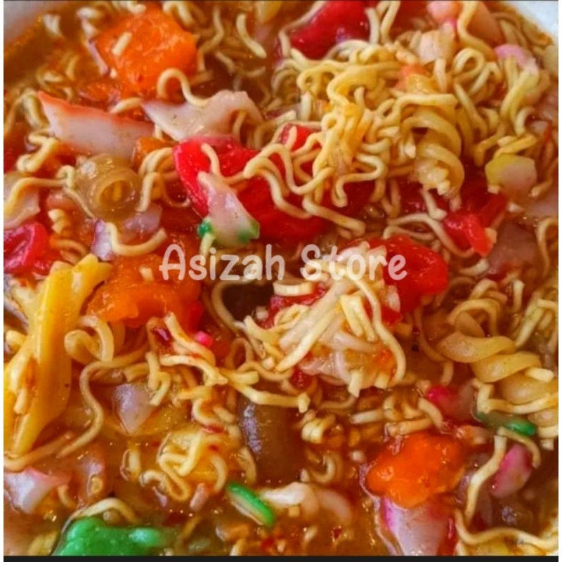 

Seblak Mie instan kuah / seblak mie kuah pedas