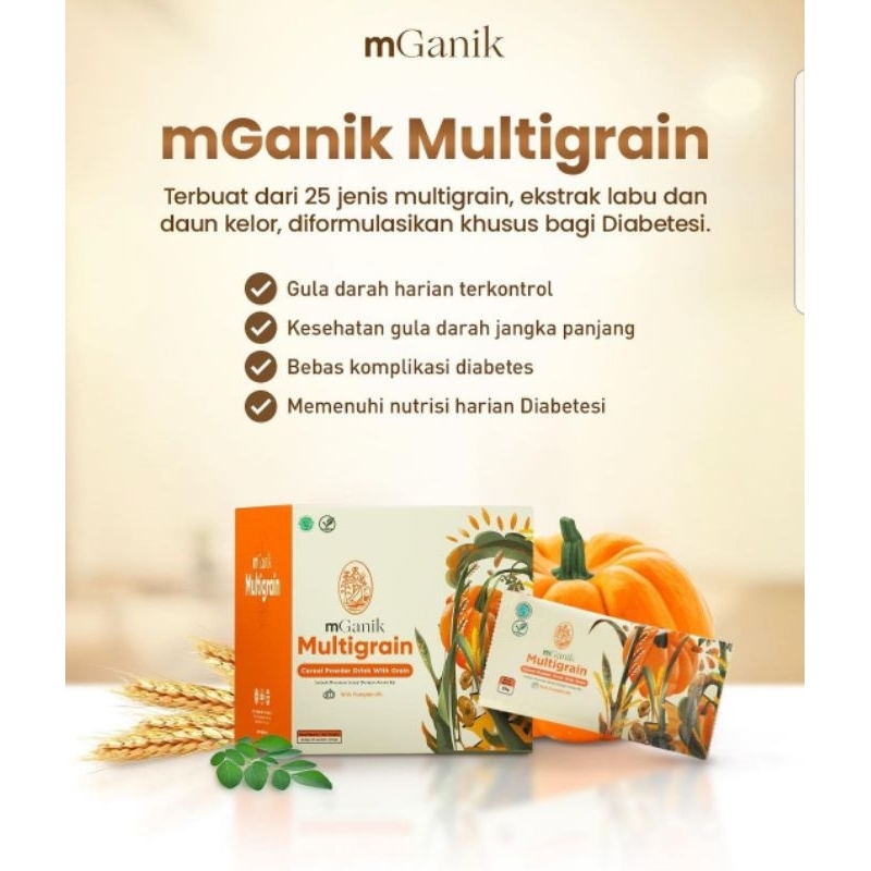 

Mganik Multigrain perSachet Bpom & Halal