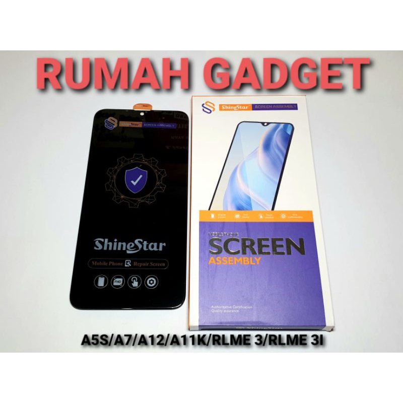 LCD OPPO A5S/A7/A12/A11K/RLME 3/RLME 3I SHINE STAR FULLSET TOUCHSCREEN KUALITAS TERBAIK