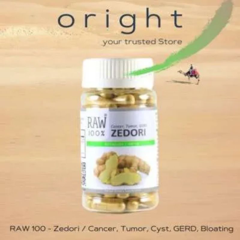 RAW 100 Zedori Original Herbal Atasi Asam Lambung Gerd Kista 100%Ampuh