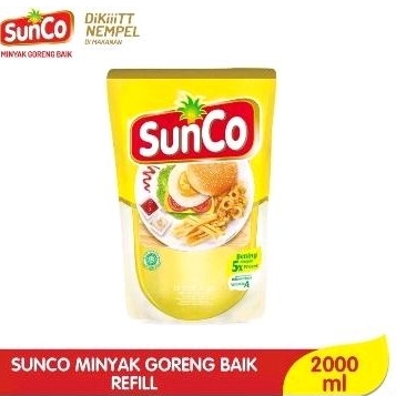 Minyak goreng sunco 2 Liter / Minyak goreng sunco 1 Liter