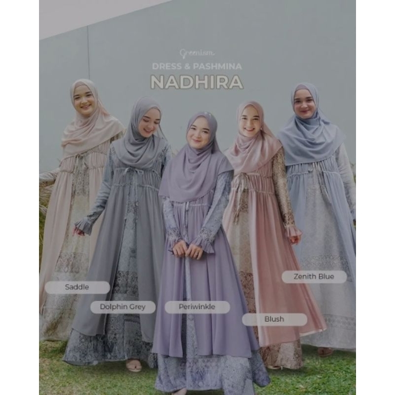 nadhira dress greenism
