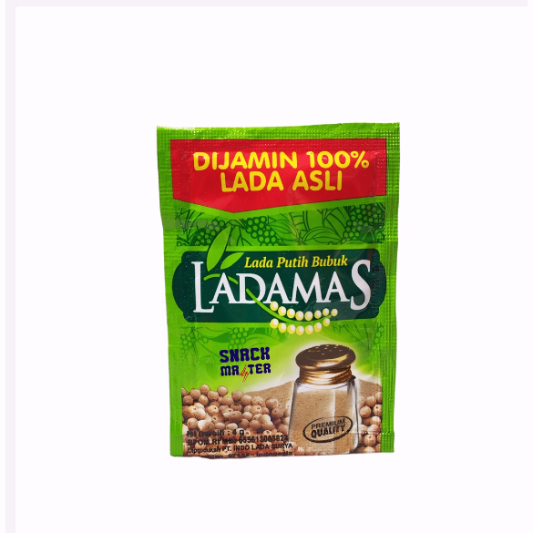 

Ladamas Lada Putih Bubuk - Netto 4gr