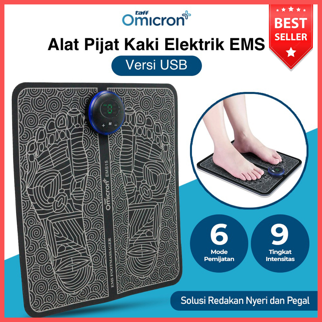 Japalife Alat Pijat Kaki EMS Pad Mat Original / EMS Foot Massager TERMURAH