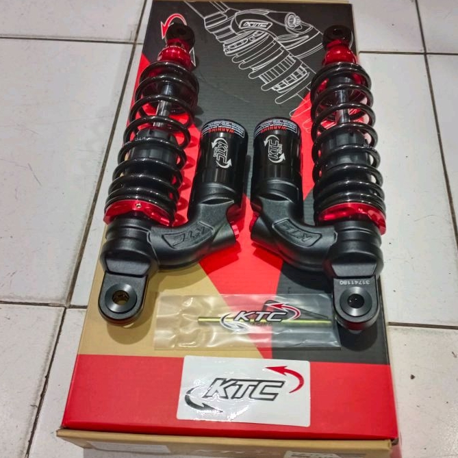 shock ktc racing tabung atas evo series 320mm universal rx king 135/ shockbreaker ktc ori 320 mm  rx