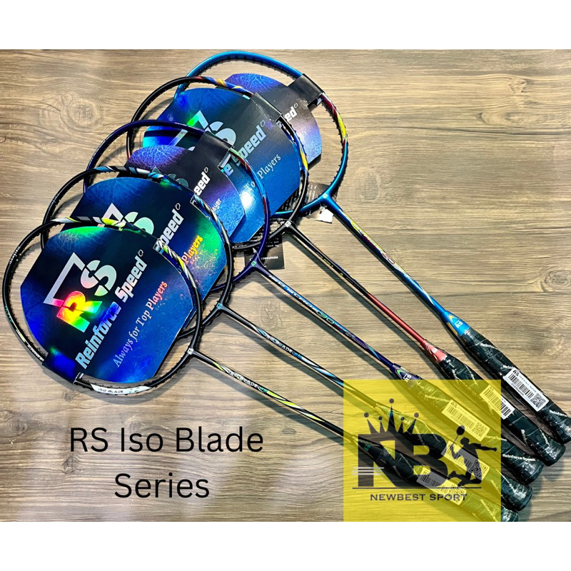 RAKET BADMINTON RS ISO BLADE 20 30 40 41 42 ORIGINAL