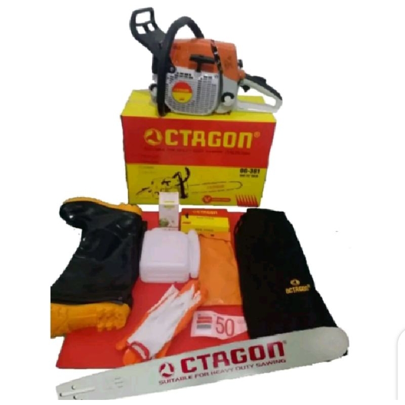 chainsaw octagon 381 72cc 25"